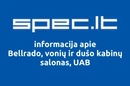 Bellrado, vonių ir dušo kabinų salonas, UAB | spec.lt