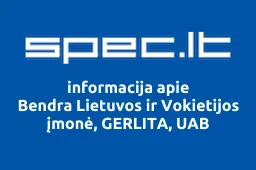 Bendra Lietuvos ir Vokietijos įmonė, GERLITA, UAB iliustracija