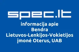 Bendra Lietuvos-Lenkijos-Vokietijos įmonė Oterus, UAB | spec.lt