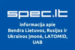 Bendra Lietuvos, Rusijos ir Ukrainos įmonė, LATOMID, UAB