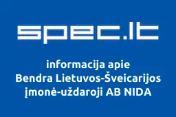 Bendra Lietuvos-Šveicarijos įmonė-uždaroji AB NIDA