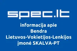 Bendra Lietuvos-Vokietijos-Lenkijos įmonė SKALVA-PT
