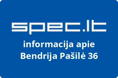 Bendrija Pašilė 36