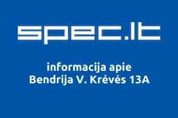 Bendrija V. Krėvės 13A | spec.lt