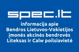 Bendros Lietuvos-Vokietijos įmonės akcinės bendrovės Liteksas ir Calw poilsiavietė LITEKSIETIS iliustracija