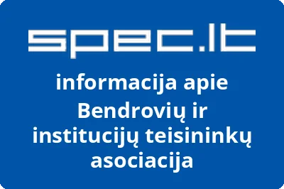 Bendrovių ir institucijų teisininkų asociacija
