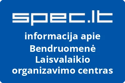 Bendruomenė Laisvalaikio organizavimo centras