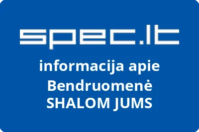 Bendruomenė SHALOM JUMS | spec.lt