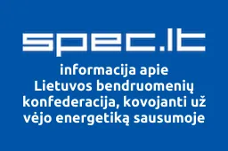 Lietuvos bendruomenių konfederacija, kovojanti už vėjo energetiką sausumoje | spec.lt