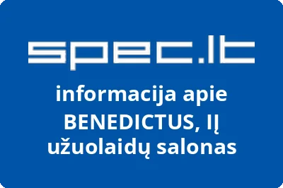 BENEDICTUS, IĮ užuolaidų salonas
