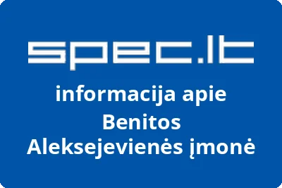 Benitos Aleksejevienės įmonė