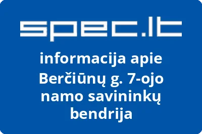 Berčiūnų g. 7ojo namo savininkų bendrija