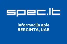 BERGINTA, UAB | spec.lt