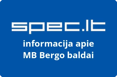 Bergo baldai, MB | spec.lt