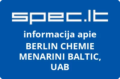BERLIN CHEMIE MENARINI BALTIC, UAB