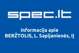 BERŽTOLIS, L. Sapijanienės, IĮ | spec.lt