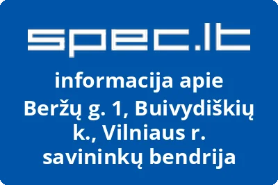Beržų g. 1, Buivydiškių k., Vilniaus r. savininkų bendrija