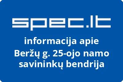 Beržų g. 25-ojo namo savininkų bendrija