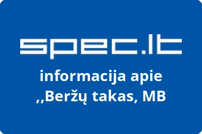 ,,Beržų takas, MB