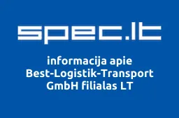 Best-Logistik-Transport GmbH filialas LT | spec.lt