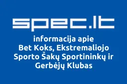 Bet Koks, Ekstremaliojo Sporto Šakų Sportininkų ir Gerbėjų Klubas | spec.lt