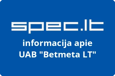 Betmeta LT, UAB | spec.lt