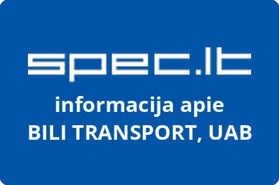 BILI TRANSPORT, UAB