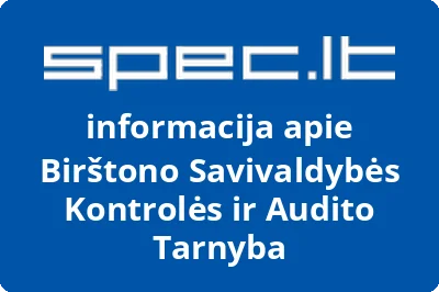 Birštono savivaldybės kontrolės ir audito tarnyba