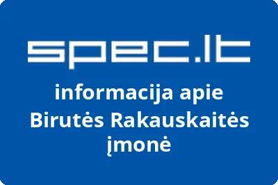 Birutės Rakauskaitės įmonė