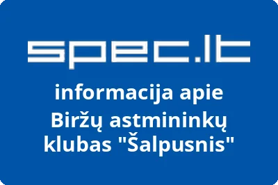 Biržų astmininkų klubas Šalpusnis