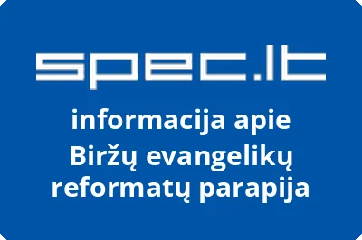 Biržų evangelikų reformatų parapija
