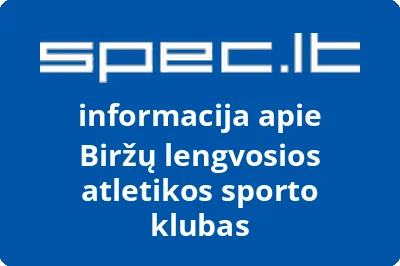 Biržų lengvosios atletikos sporto klubas