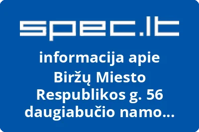 Biržų Miesto Respublikos g. 56 daugiabučio namo savininkų bendrija