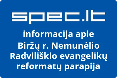 Nemunėlio Radviliškio evangelikų reformatų parapija