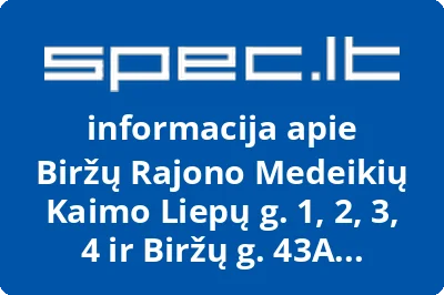 Biržų rajono Medeikių kaimo Liepų g. 1, 2, 3, 4 ir Biržų g. 43A gyvenamųjų namų savininkų bendrija