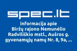Biržų rajono Nemunėlio Radviliškio mstl., Aušros g. gyvenamųjų namų Nr. 8, 9a, 9b savininkų bendrija | spec.lt
