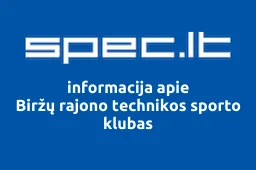 Biržų rajono technikos sporto klubas | spec.lt