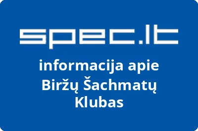 Biržų šachmatų klubas | spec.lt