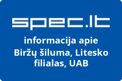 Biržų šiluma, Litesko filialas, UAB