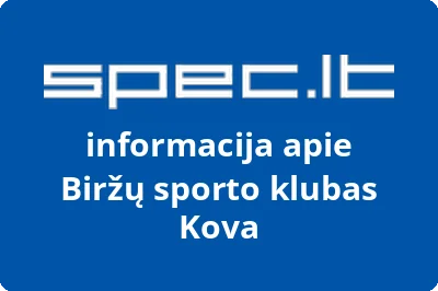 Biržų sporto klubas Kova