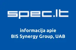 BIS Synergy Group, UAB | spec.lt