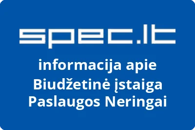 Biudžetinė įstaiga Paslaugos Neringai
