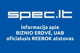 BIZNIO ERDVĖ, UAB oficialusis REEBOK atstovas | spec.lt