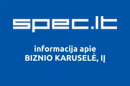 BIZNIO KARUSELĖ, IĮ | spec.lt