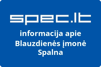 Blauzdienės įmonė Spalna