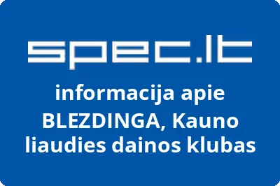Kauno liaudies dainos klubas Blezdinga