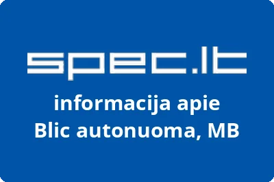 Blic autonuoma, MB | spec.lt