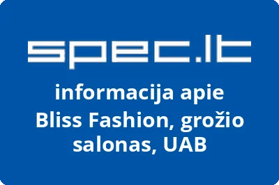 BLISS fashion, UAB