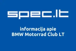 BMW Motorrad Club LT | spec.lt