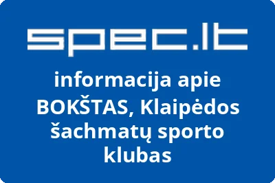 Klaipėdos miesto šachmatų sporto klubas Bokštas